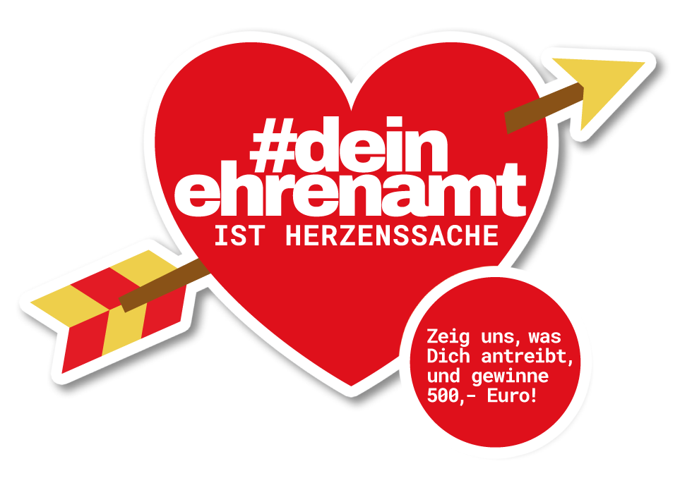 Dein Ehrenamt ist Herzenssache