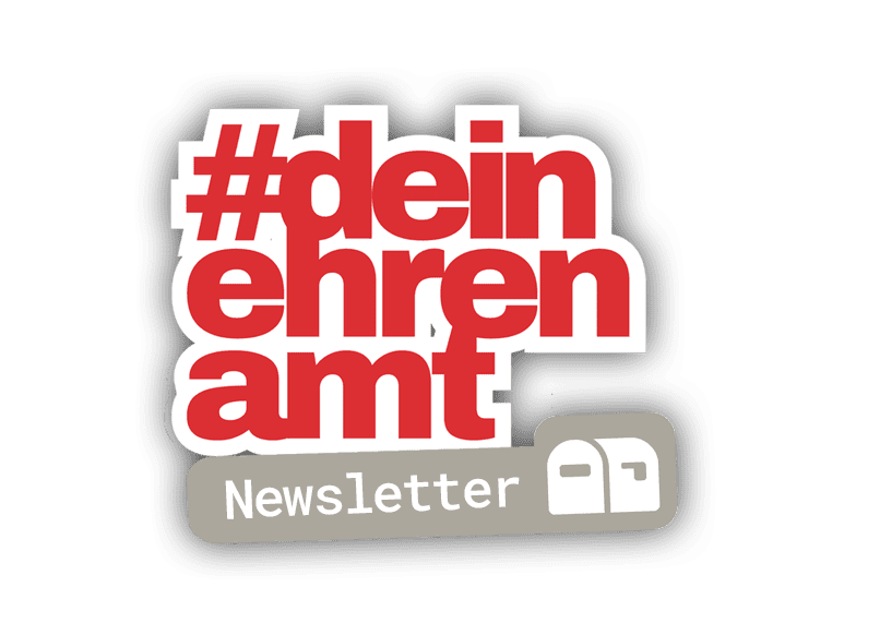 Logo des Newsletters: #deinehrenamt der Newsletter